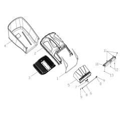 84837 - BASKET DEFLECTOR FOR 79920 ORIGINAL AMA | NewgardenParts.com