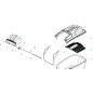 84837 - BASKET DEFLECTOR FOR 79920 ORIGINAL AMA