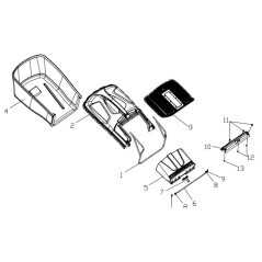 84837 - BASKET DEFLECTOR FOR 79920 ORIGINAL AMA | NewgardenParts.com