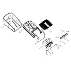84837 - BASKET DEFLECTOR FOR 79920 ORIGINAL AMA | NewgardenParts.com