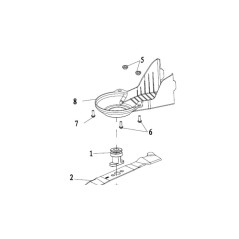 84846 - ORIGINAL AMA BELT COVER FOR LT46 | NewgardenParts.com