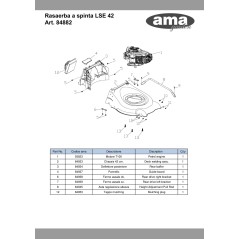 84938 - ORIGINAL AMA RH ACHSANSCHLAG | NewgardenParts.com