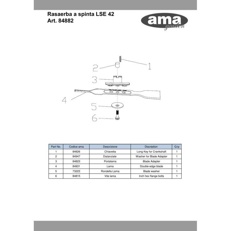 84947 - ESPACIADOR ORIGINAL AMA