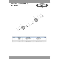 84955 - ORIGINAL AMA KOMPLETTES RAD