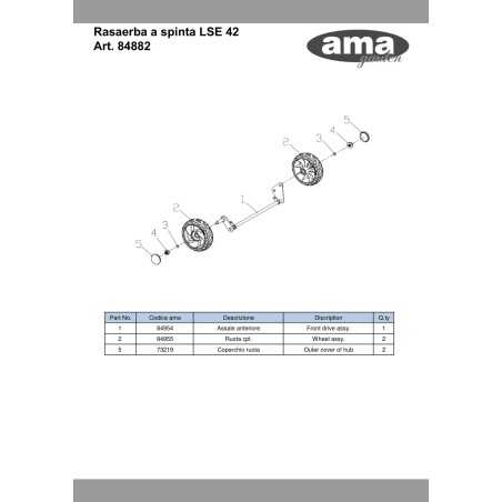 84955 - ORIGINAL AMA COMPLETE WHEEL | NewgardenParts.com