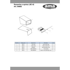 88115 - ORIGINAL AMA DEFLECTOR SPRING | NewgardenParts.com
