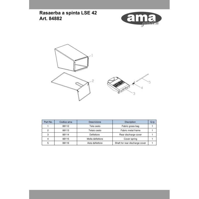 88115 - ORIGINAL AMA DEFLECTOR SPRING