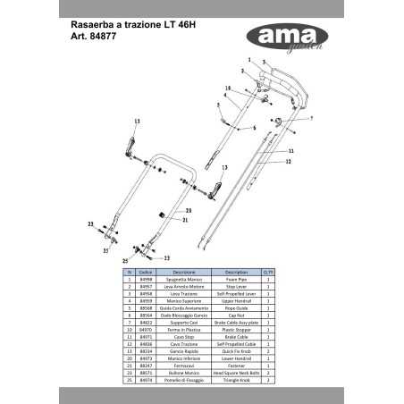 88234 - GANCIO RAPIDO ORIGINALE AMA | NewgardenParts.com