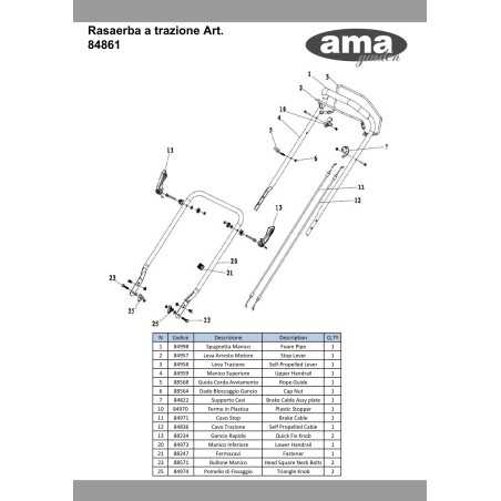 88234 - GANCIO RAPIDO ORIGINALE AMA