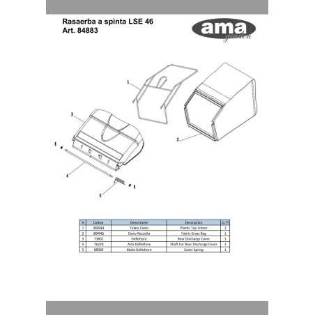 88589 - ORIGINAL AMA DEFLECTOR SPRING