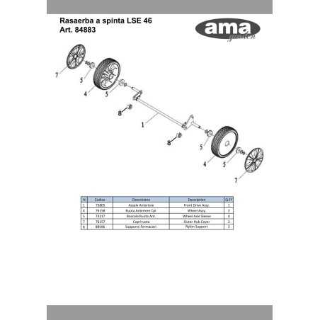 88596 - ORIGINAL AMA DISTANZSTÜCKLEMMUNG