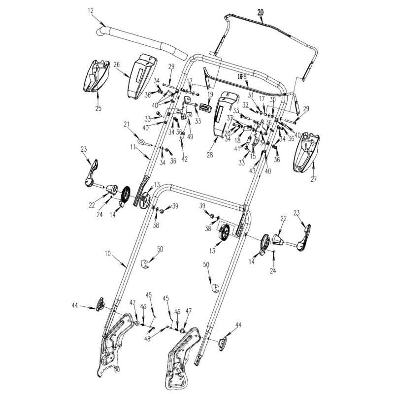 89703 - CÂBLE D'ACCÉLÉRATEUR AMA D'ORIGINE POUR 89701/02