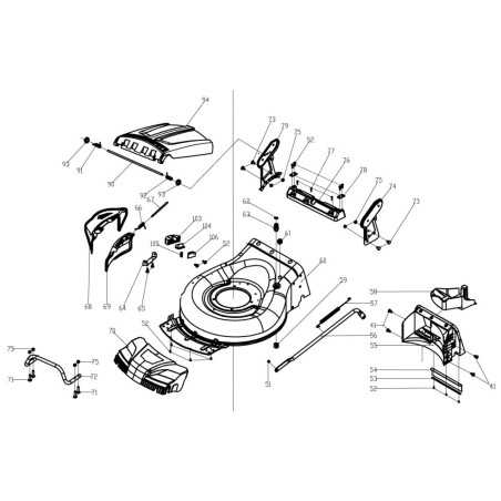 90493 - LEFT DEFLECTOR SPRING FOR RTT531 ORIGINAL AMA | NewgardenParts.com