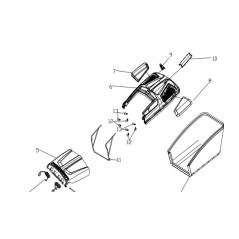 90528 - COPERCHIETTO CESTO X 89530 ORIGINALE AMA | NewgardenParts.com