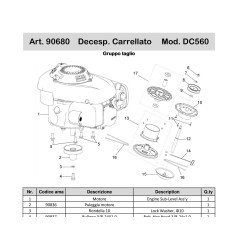 90863 - ORIGINAL AMA HEAD PULLEY FOR 90680