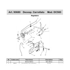 90934 - Reglerfeder 1 Original AMA