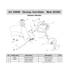 90940 - ORIGINAL AMA TANK CAP FOR 90680 | NewgardenParts.com