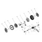 92529 - ORIGINAL AMA DRIVE AXLE BUSHING