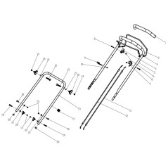 92562 - ORIGINAL AMA ROTER TRAKTIONSHEBEL | NewgardenParts.com