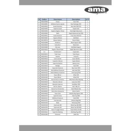 RDK2043028 - BLADE X 79915 ORIGINAL AMA | NewgardenParts.com