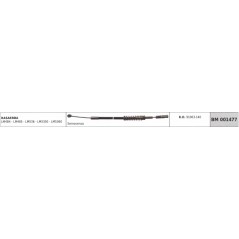 Cavo semovenza KAAZ rasaerba LM484 LM485 LM536 LM5350 LM5360 codice 001477 | NewgardenParts.com