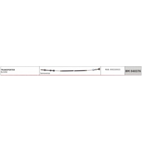 Cavo semovenza REQUES ET LECOEUR TRASPORTER RL5350 0002100015 | NewgardenParts.com