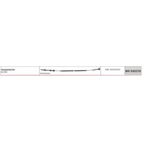 REQUES ET LECOEUR transporter RL5350 self-propelled cable 0002100015 | NewgardenParts.com