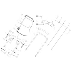TRX-0086 - CAVO TRAZIONE ORIGINALE AMA | NewgardenParts.com