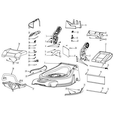 TRX-0149 - TIGE DE SUPPORT LATÉRAL 92602 ORIGINALE AMA