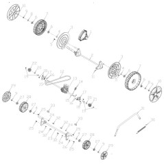 TRX-0158 - ORIGINAL AMA LINKES ANTRIEBSRAD | NewgardenParts.com