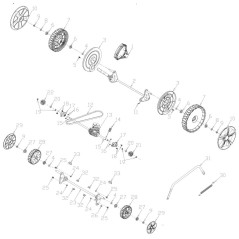 TRX-0158 - ORIGINAL AMA LINKES ANTRIEBSRAD | NewgardenParts.com