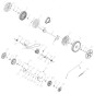 TRX-0158 - ORIGINAL AMA LEFT DRIVE GEAR