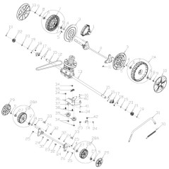 TRX-0158 - ORIGINAL AMA LINKES ANTRIEBSRAD | NewgardenParts.com