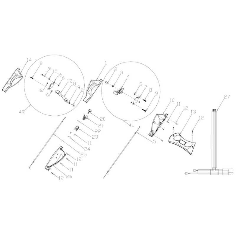 TRX-0408 - COUVERCLE INFÉRIEUR GAUCHE AMA D'ORIGINE
