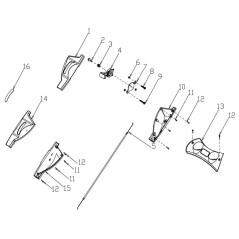TRX-0408 - ORIGINAL AMA LINKE UNTERE ABDECKUNG | NewgardenParts.com