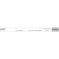 MAORI snowplough cable with spring MPB107AET cable 1330 mm sheath 1180 mm