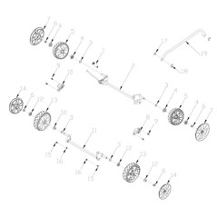 TRX-0472 - ORIGINAL AMA TRX421 FRONT AXLE BUSHING | NewgardenParts.com