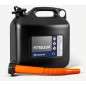 Bidon d'essence en plastique HUSQVARNA de 5 litres avec bec verseur flexible