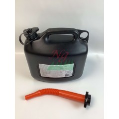 Bidon d'essence en plastique HUSQVARNA de 5 litres avec bec verseur flexible | NewgardenParts.com