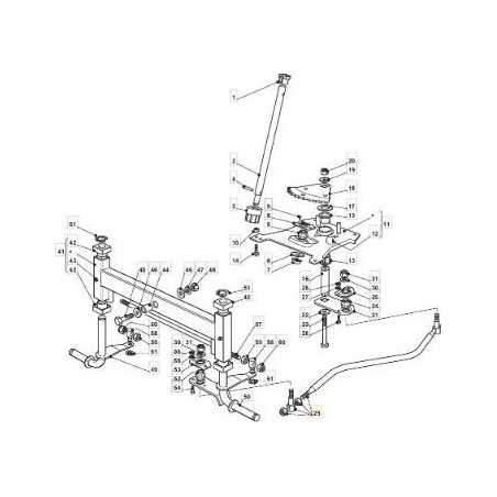 ASTA COMANDO STERZO NJ92-NJ98 1 ORIGINALE STIGA - 382000538/1 | NewgardenParts.com