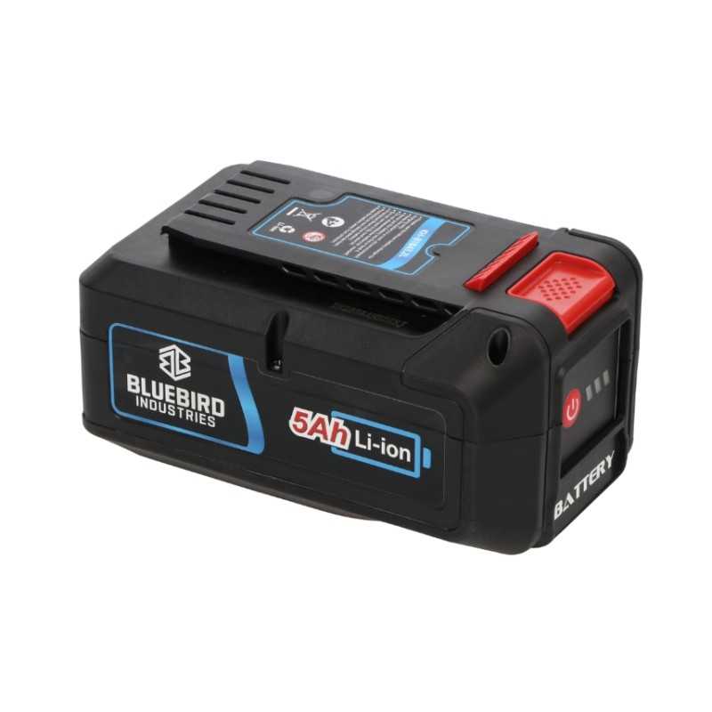 BLUEBIRD 50,4 V - 5 Ah Lithium-Batterie ohne LCD-Display 888310