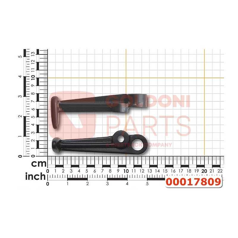 LOCK CONTROL LEVER ORIGINAL GOLDONI 00017809