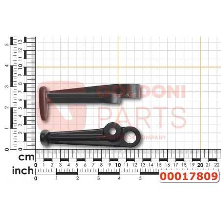 LEVIER DE COMMANDE DE VERROUILLAGE ORIGINAL GOLDONI 00017809 | NewgardenParts.com
