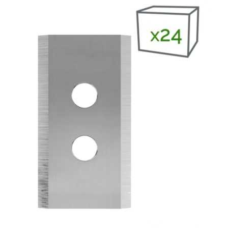 Kit of 24 blades and screws for robot lawnmower MAMMOTION LUBA YUKA compatible MTL23BLD0001 | NewgardenParts.com