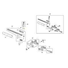 Piñón de ajuste ORIGINAL STIGA MT500e MPP50Li PH700e 118810868/0