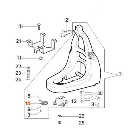 ORIGINAL OLEOMAC BCF530 BCF430 SPARTA441BP brush cutter spring 61400174R | NewgardenParts.com