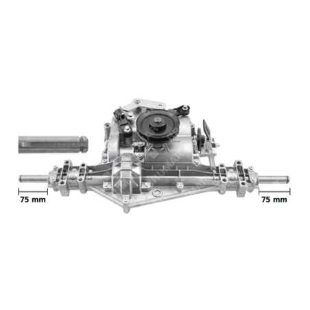 Complete traction gearbox for MAORI Rider MP824M 034905 lawn tractor | NewgardenParts.com