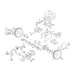 Vite M8X1X25 UNI5740 spazzaneve ORIGINALE STIGA AS56P AS62P 112793312/1 | NewgardenParts.com