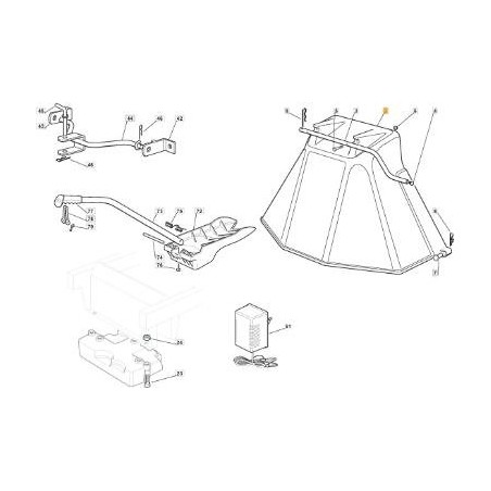 AUSGANGSSCHUTZ + LABEL.TC/TCP (ERSATZTEILE) ORIGINAL STIGA - 382400003/1 | NewgardenParts.com