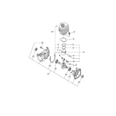 ORIGINAL ECHO CRANKSHAFT ECRA011000160 | NewgardenParts.com